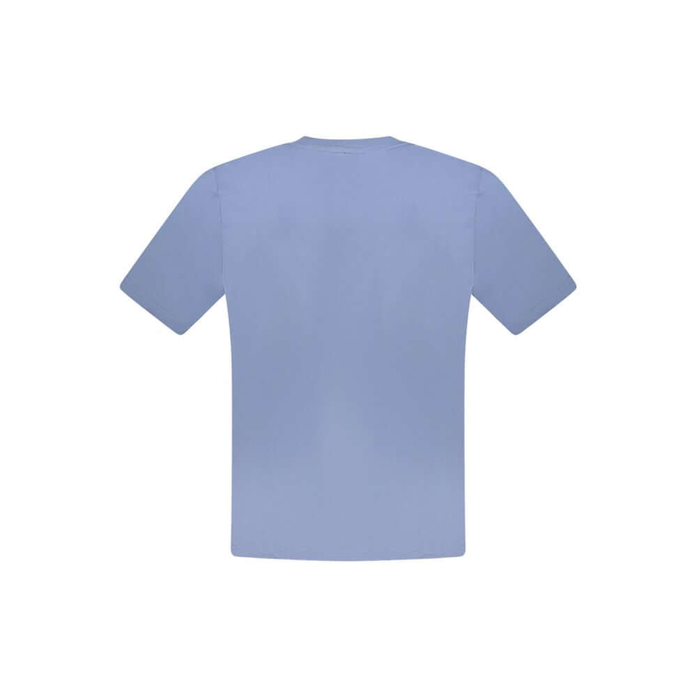 North Sails Blue Cotton Men T-Shirt