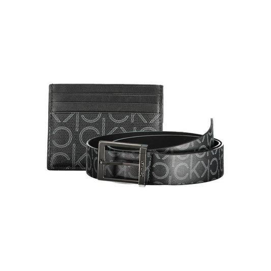 Calvin Klein Black Polyethylene Mens Wallet