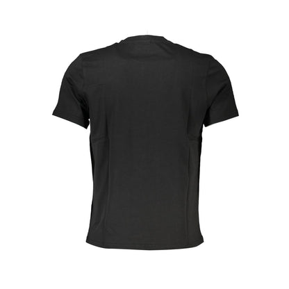 North Sails Black Cotton Men T-Shirt