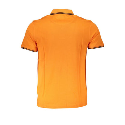 Harmont & Blaine Orange Cotton Polo Shirt