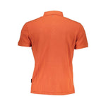 Napapijri Orange Cotton Polo Shirt NA-29346-S