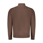 Norway 1963 Brown Polyamide Men Cardigan NO-33188-M