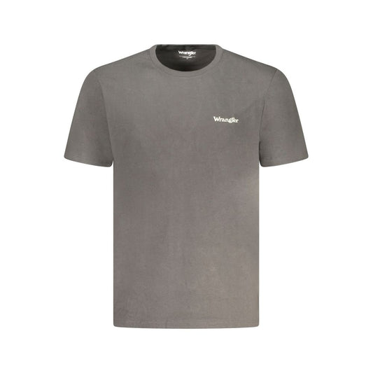 Wrangler Black Cotton Men's T-Shirt