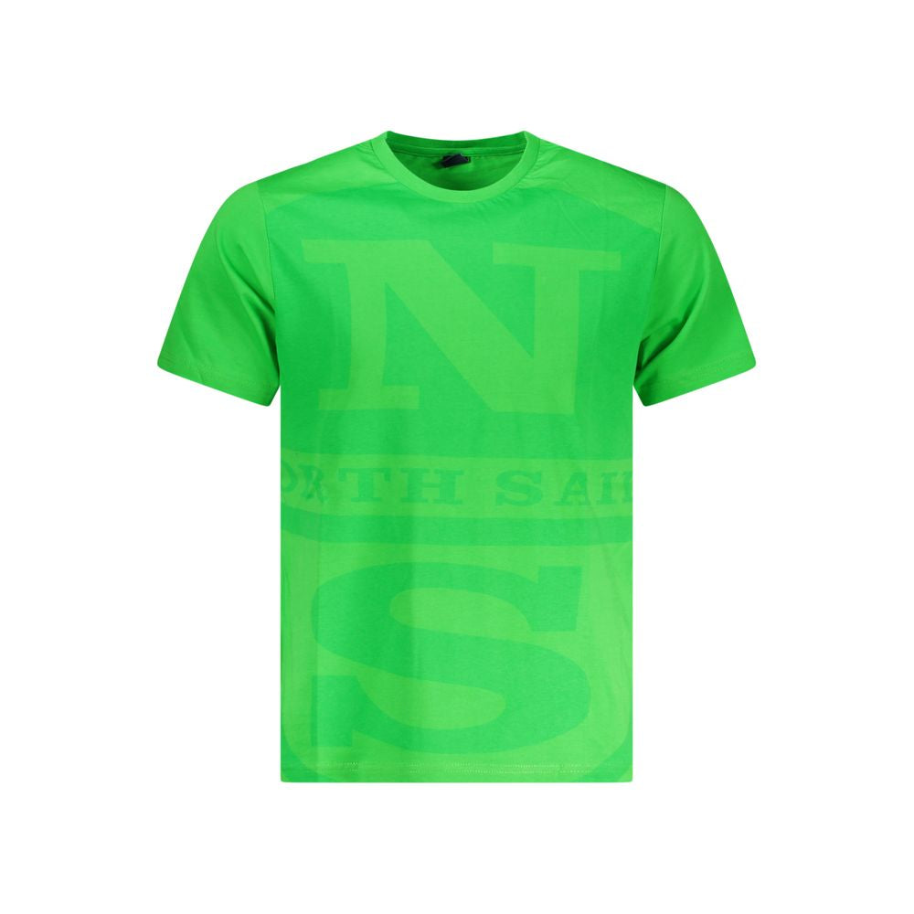 North Sails Green Cotton T-Shirt