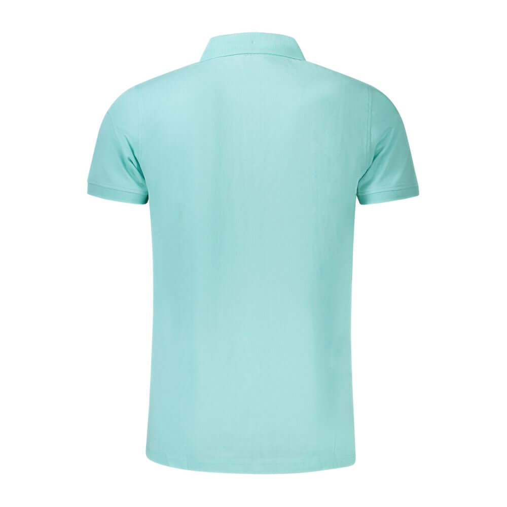 Norway 1963 Light Blue Cotton Men Polo Shirt NO-35499-S