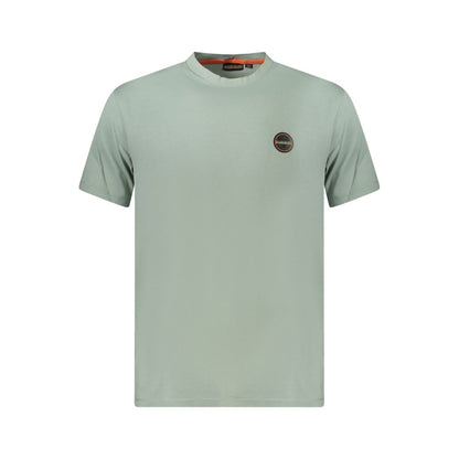 Napapijri Green Cotton T-Shirt