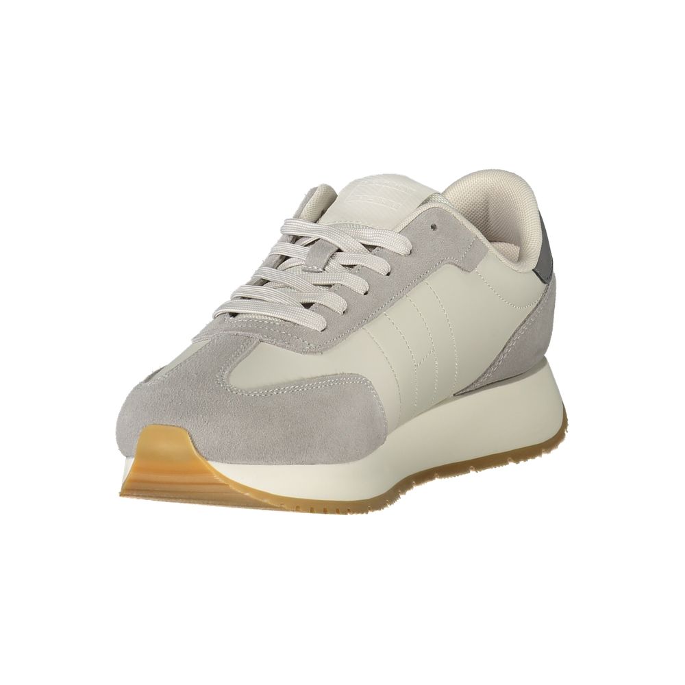 Tommy Hilfiger Brown Leather Men Sneaker