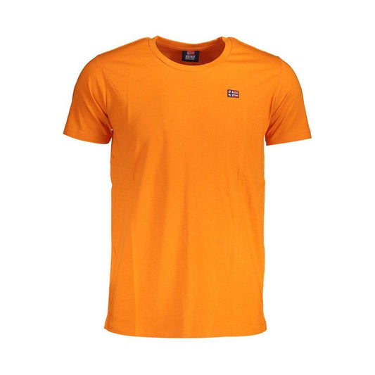 Norway 1963 Orange Cotton Men T-Shirt NO-36822-XL