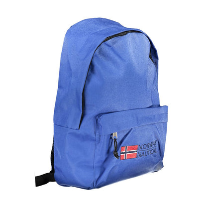 Norway 1963 Blue Polyester Men Backpack
