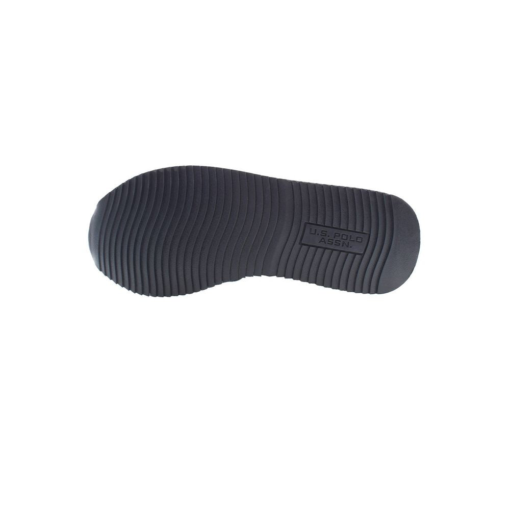 U.S. POLO ASSN. White Polyester Men Sneaker outsole showcasing durability and style.