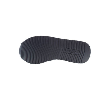 U.S. POLO ASSN. White Polyester Men Sneaker outsole showcasing durability and style.