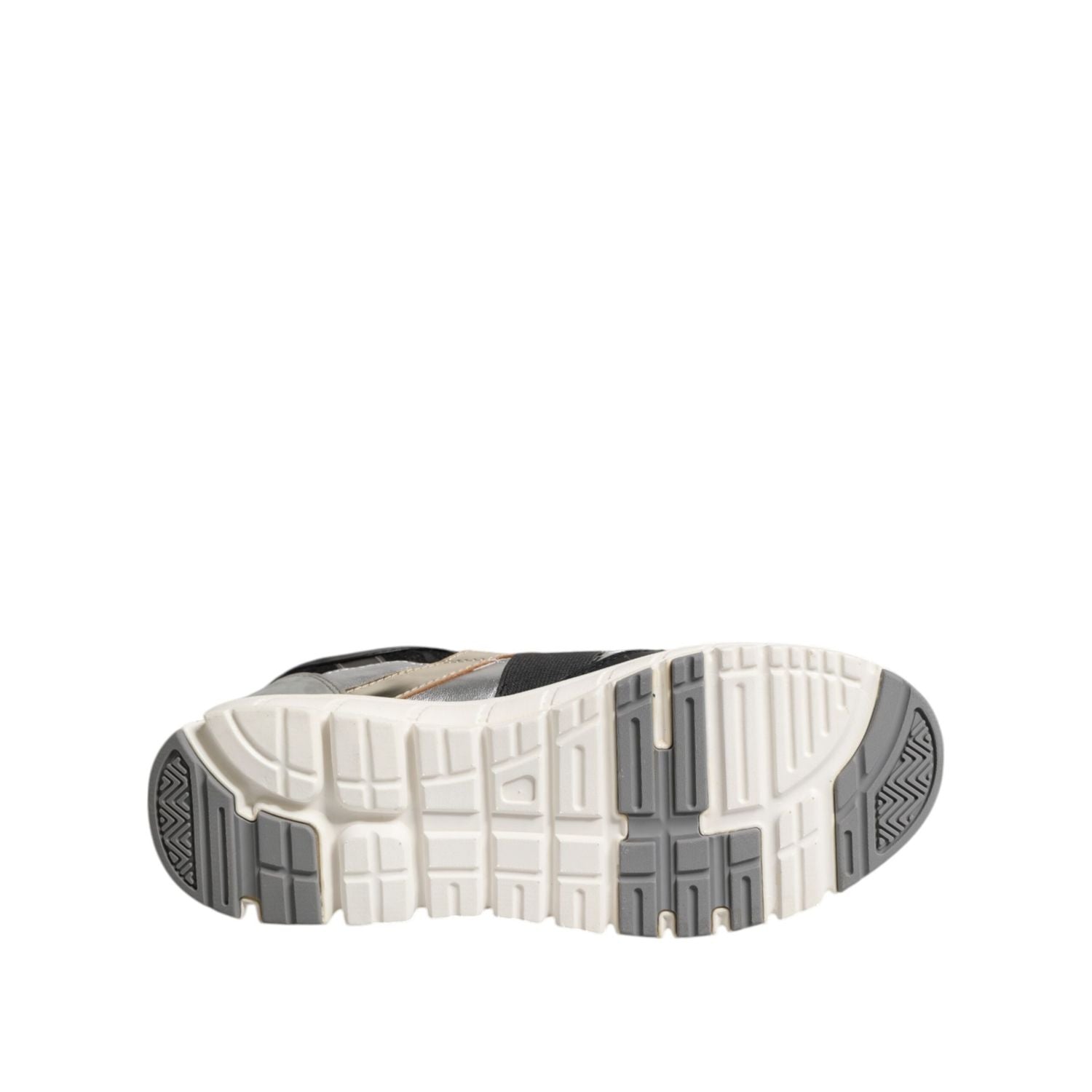 Dolce & Gabbana Multicolor Leather Suede Low Top Sneaker Shoes