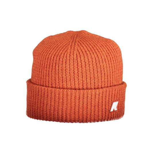 K-WAY Red Wool Men Cap KW-34011