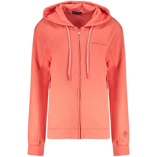 North Sails Pink Cotton Women Sweater NO-35850-XS