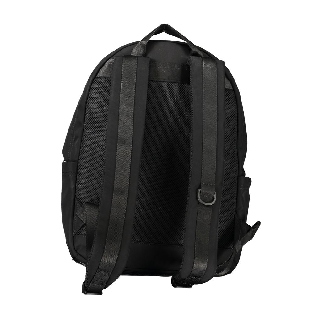 Tommy Hilfiger Black Polyester Backpack