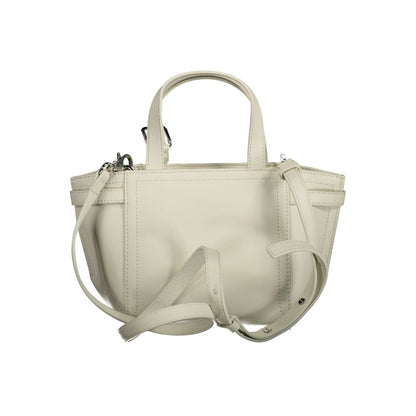 Calvin Klein White Polyester Handbag