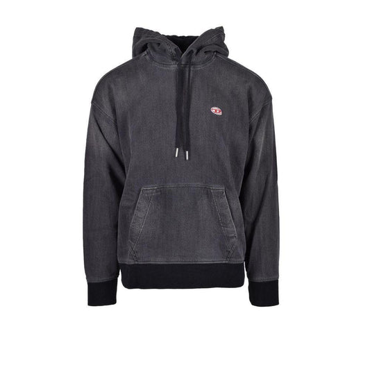 Diesel Gray Cotton Hoody DI-16705100136-IT46 | M