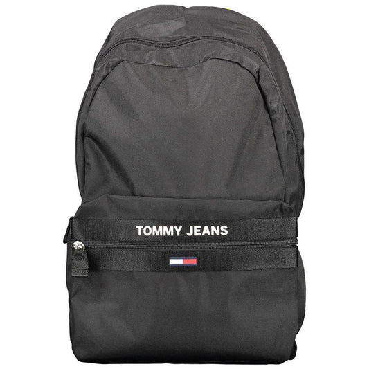 Tommy Hilfiger Black Polyester Backpack