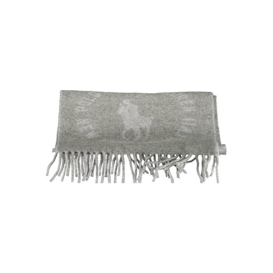 Ralph Lauren Gray Nylon Scarf RA-14261