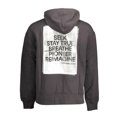 Calvin Klein Black Cotton Men Sweater
