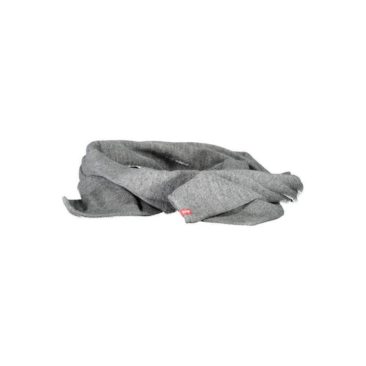 Levi's Gray Marabou Scarf LE-16079