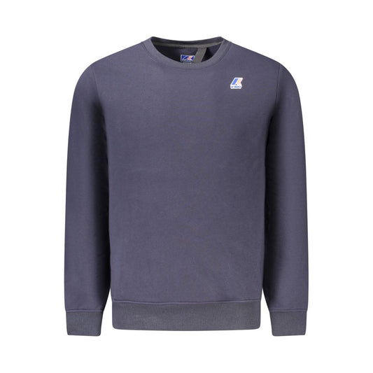 K-WAY Blue Cotton Men Sweater KW-38809-S