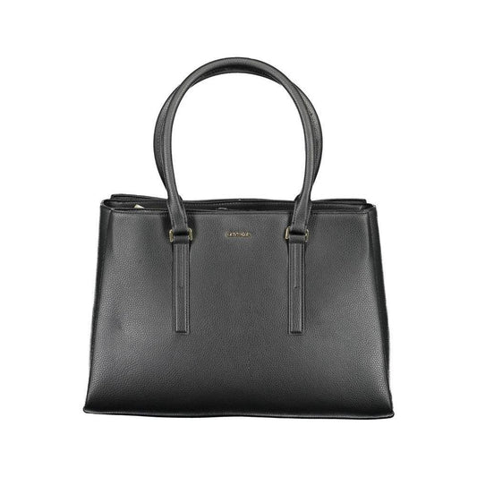 Calvin Klein Black Polyester Handbag