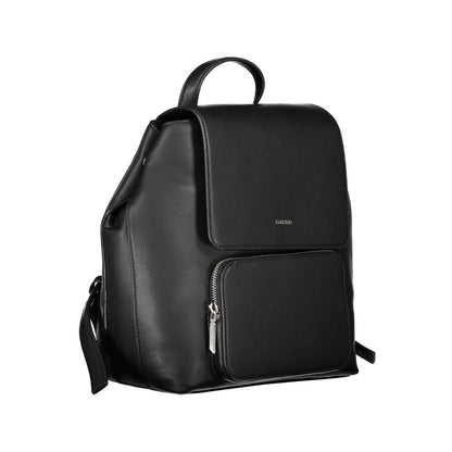 Calvin Klein Black Polyester Backpack