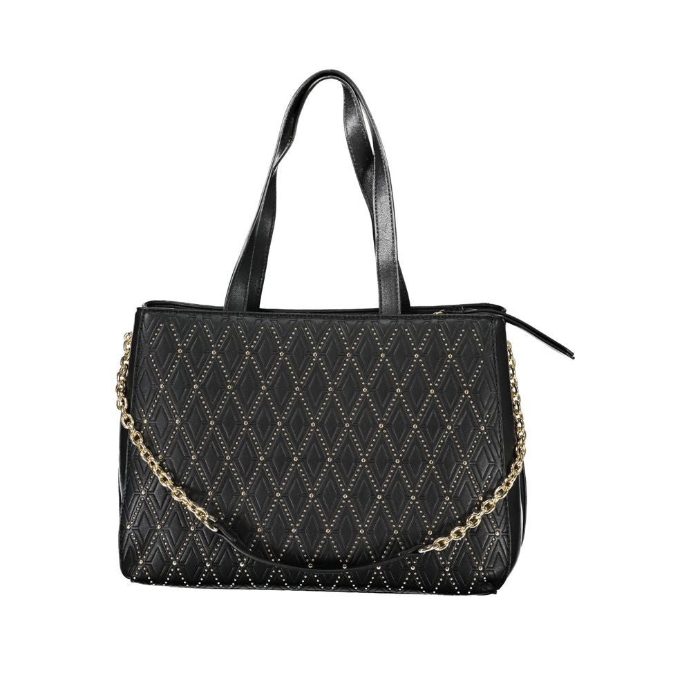 Mario Valentino Black Polyethylene Handbag