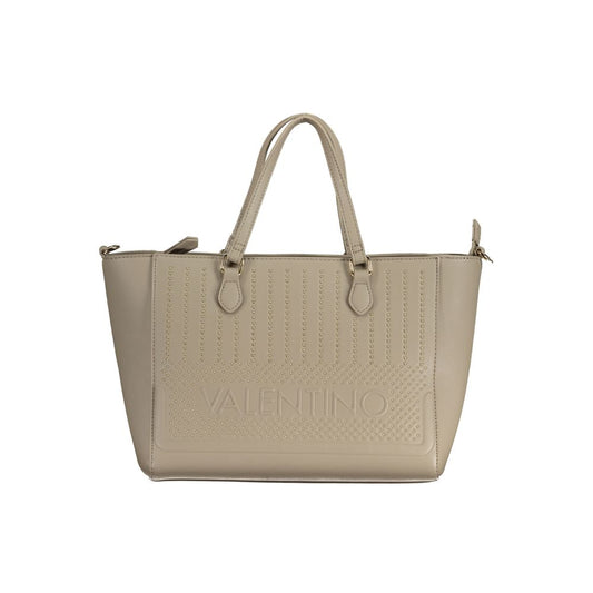 Mario Valentino Beige Polyethylene Handbag