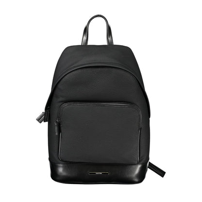 Calvin Klein Black Polyester Men Backpack