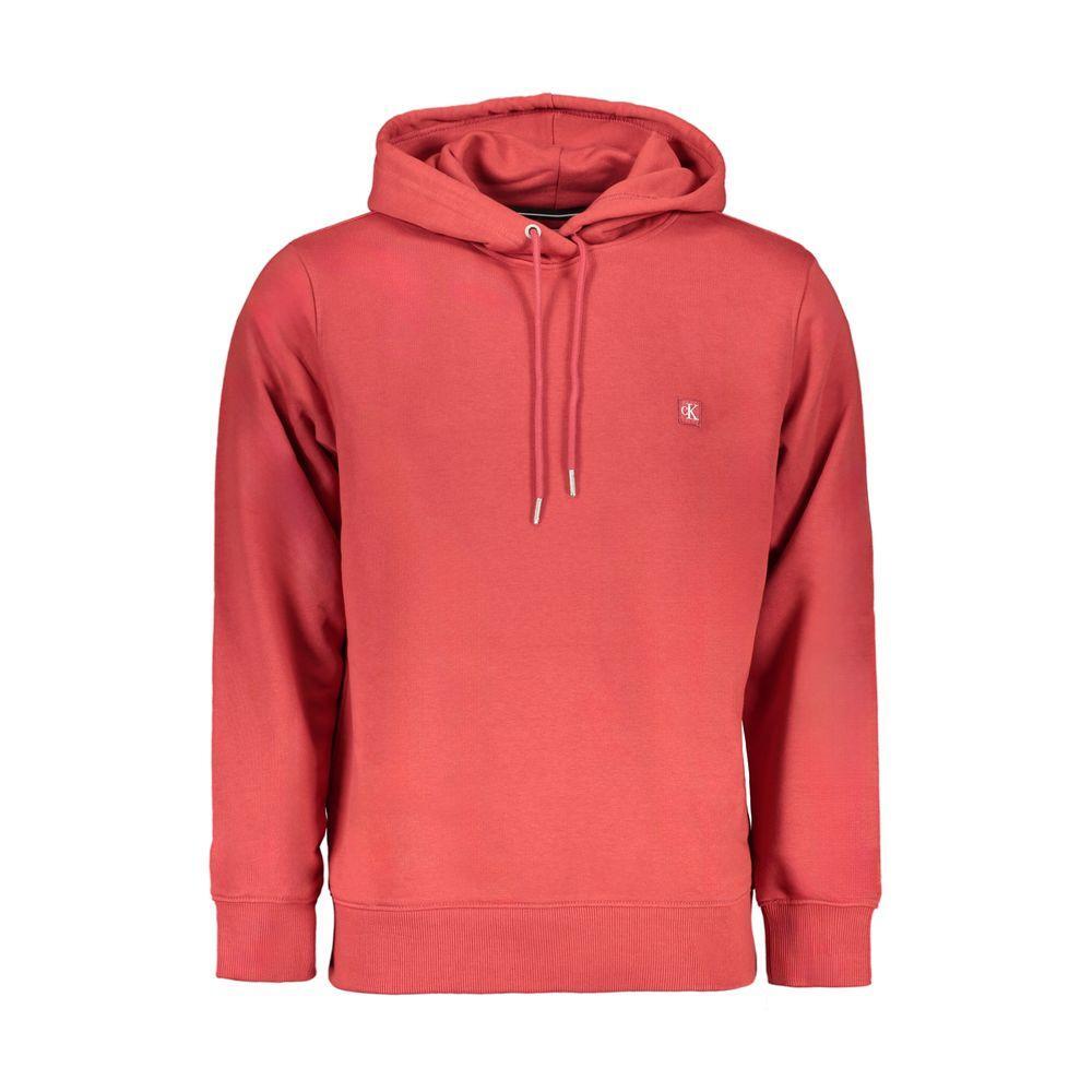 Calvin Klein Red Cotton Sweater CA-29478-XXL