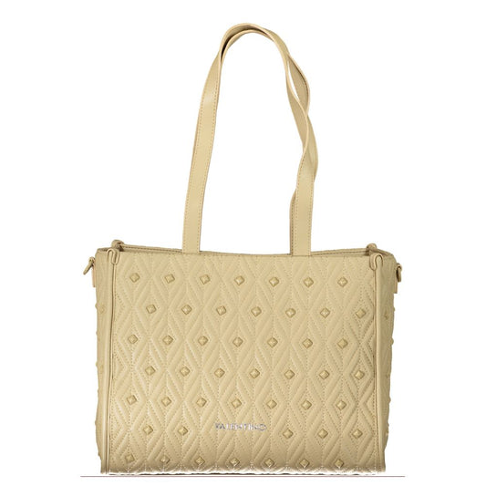 Mario Valentino Beige Polyurethane Women's Bag