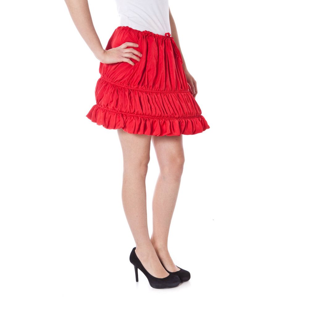 Denny Rose Rosso Polyester Women's Skirt