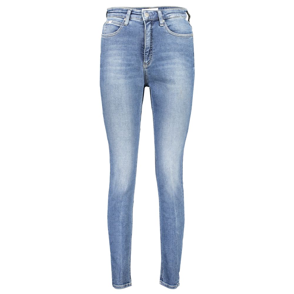 Calvin Klein Blue Cotton Jeans Denim