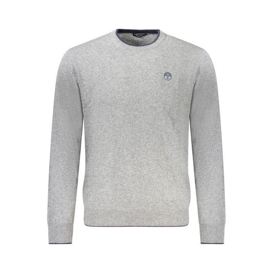 North Sails Gray Cashmere Sweater NO-32942-XXL