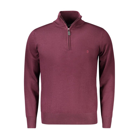 Coveri Moving Red Nylon Sweater CO-33043-M