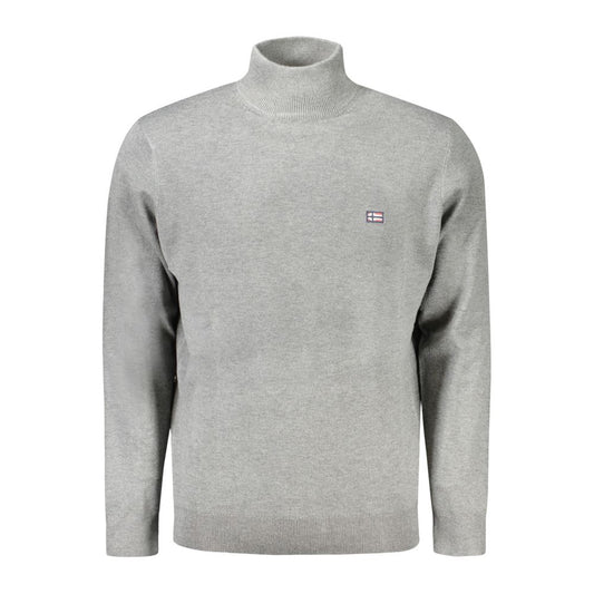 Norway 1963 Gray Polyester Sweater NO-33177-XL