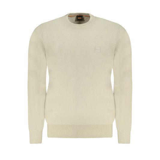 Hugo Boss Beige Cotton Sweater BO-33904-M