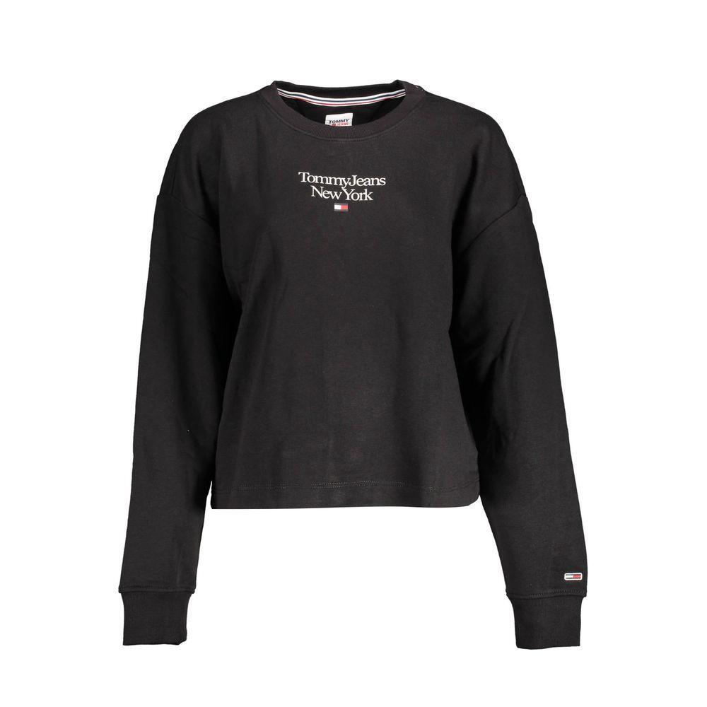 Tommy Hilfiger Black Cotton Sweater TO-17425-XL
