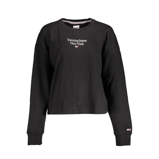 Tommy Hilfiger Black Cotton Sweater TO-17425-XL