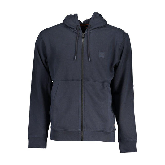 Hugo Boss Blue Cotton Sweater BO-22029-XXL