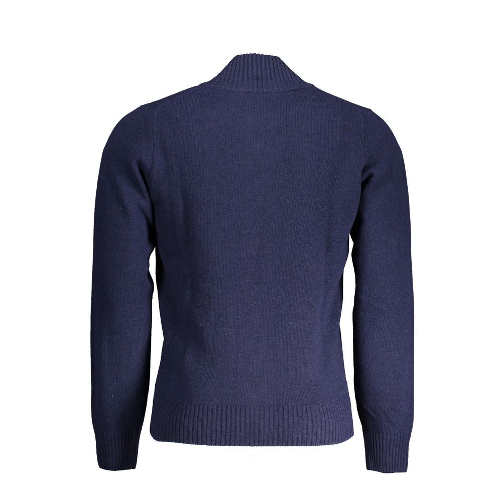 K-WAY Blue Polyamide Sweater KW-30588-M