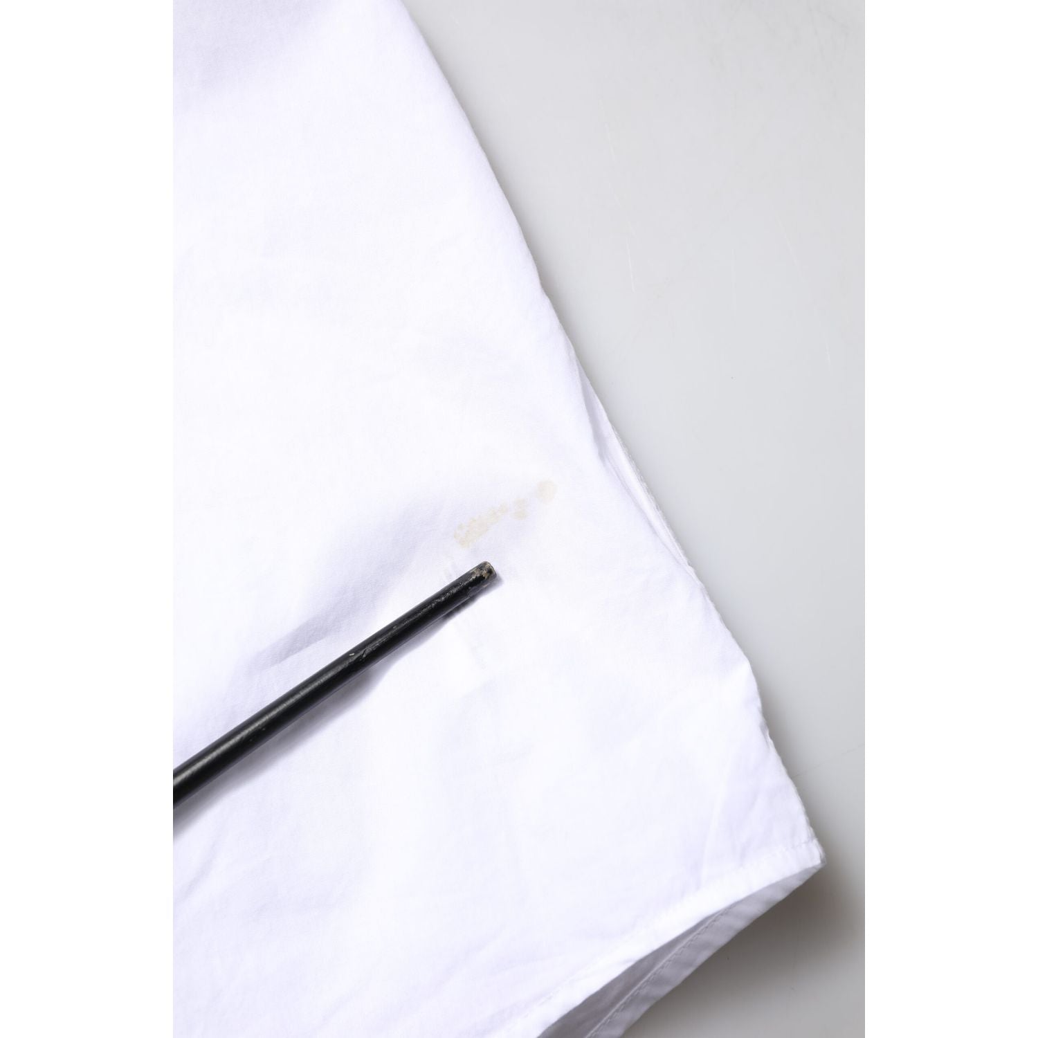 Dolce & Gabbana White GOLD Cotton Poplin Formal Dress Shirt
