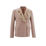 Lardini Gray Polyester Jackets & Coat LA-107266720009982-IT44|L