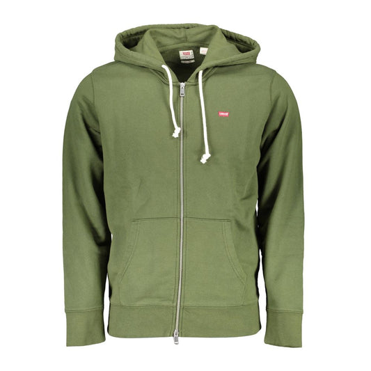 Levi's Green Cotton Men Sweater