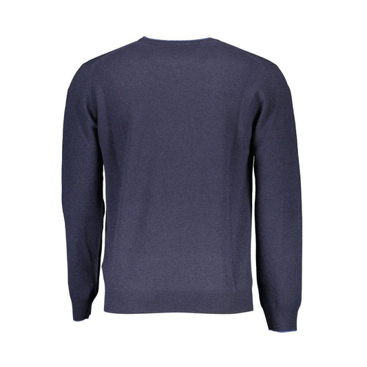 Harmont & Blaine Blue Wool Sweater HA-14208-XL