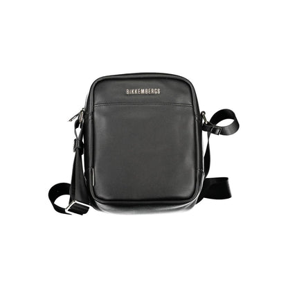 Bikkembergs Black Polyethylene Shoulder Bag