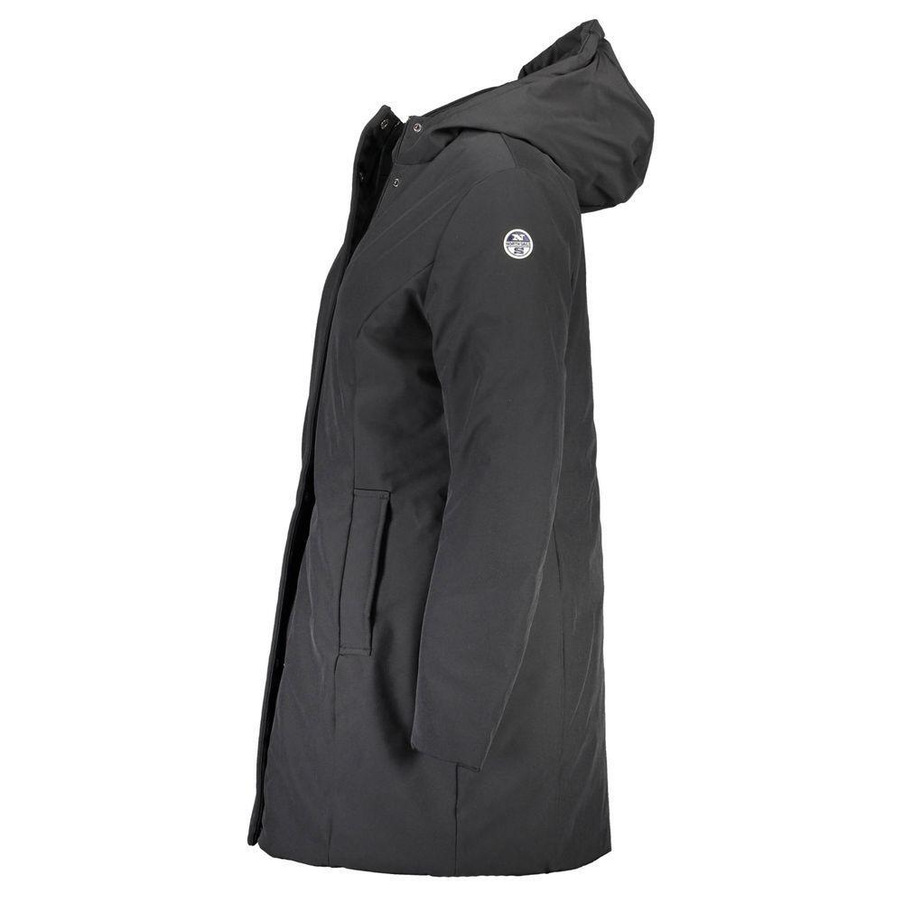 North Sails Black Polyester Jackets & Coat NO-16412-XS