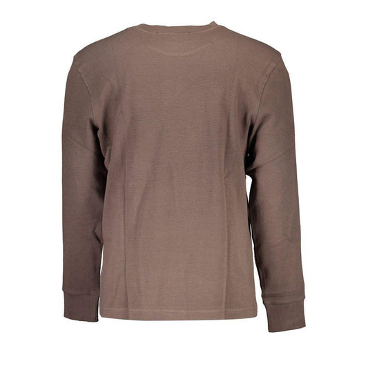 Calvin Klein Brown Cotton Sweater CA-16684-L